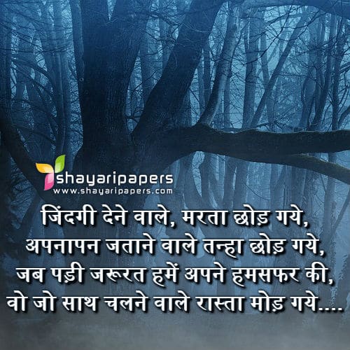 apnapan shayari image photo